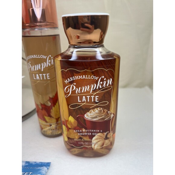 Bath & Body Works Fall Bin of Pumpkin Latte 6 Pieces Gift Set - Picture 5 of 9
